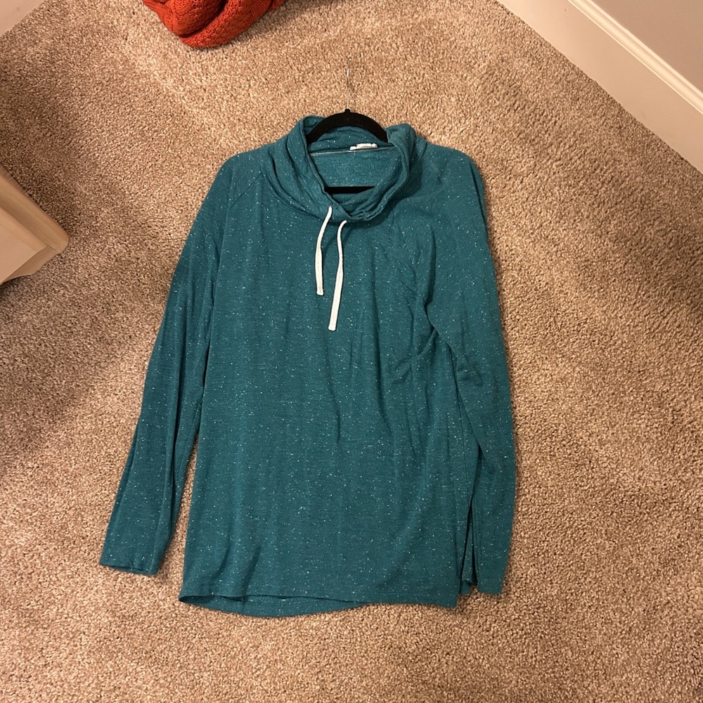 Loft Cowl Turtleneck Sweatshirt